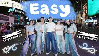 Thumbnail: [KPOP DANCE IN PUBLIC| ONE TAKE| TIMES SQUARE] LE SSERAFIM - EASY | Dance Cover by Vespera