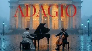 Thumbnail: Adagio | Cello & Piano | An Emotional Performance in a Misty Square