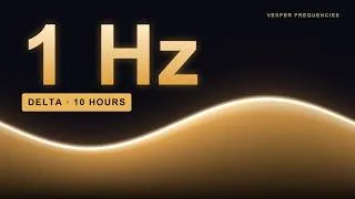 Thumbnail: 1 Hz Delta Waves | 10 Hours Black Screen