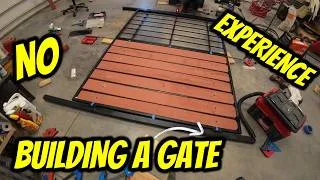 Thumbnail: I Built a Custom Metal Gate With Zero Experience