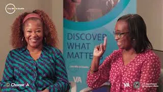 Thumbnail: Whole Health and Wellness Coaches Support Veterans - Aneisha Powell and Vanessa Boyer