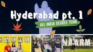 Thumbnail: Exploring Hyderabad part 1 / All India Degree Tour Vlog / Institute, Parks, Biryani