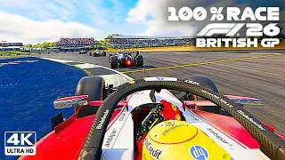 Thumbnail: F1 26 British GP 100% Race | Lewis Hamilton's Ferrari SF-26 | Ultra Realistic Gameplay 4K
