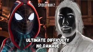 Thumbnail: Miles (2099 Suit) vs Mr. Negative Boss Fight [Ultimate Difficulty + No Damage] - Spider-Man 2