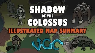Thumbnail: SHADOW OF THE COLOSSUS Illustrated Map Walkthrough