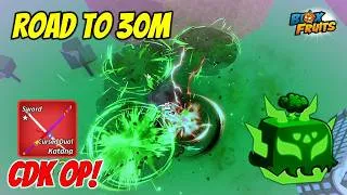 Thumbnail: Road to 30m Bounty || INSANE Lightning combo Blox Fruits