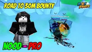 Thumbnail: ICE + LIGHTNING: THE ROAD TO 30M BOUNTY IN BLOX FRUITS