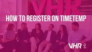 Thumbnail: How to Register on TimeTemp