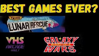 Thumbnail: Are these the BEST black and white arcade games.....Lunar Rescue and Galaxy Wars