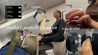 Thumbnail: realistic week in my life: 7am–5 job, gym & finding balance