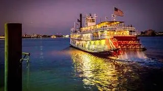 Thumbnail: Evening Cruise on the Steamboat Natchez in New Orleans, Louisiana