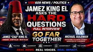 Thumbnail: Jamez King El asks Michael Suleiman the hard questions. Full Interview