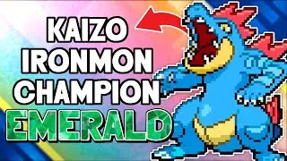 Thumbnail: How Feraligatr Conquered Pokémon Emerald's MOST RANDOM Challenge! (kaizo ironmon emerald)
