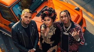 Thumbnail: Chris Brown ft Nicki Minaj ft Tyga – Boom (Remix) (Official Video Lyrics) | VibeNation