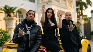 Thumbnail: Chris Brown ft Nicki Minaj ft Tyga – Too Far Gone (Remix) (Official Video Lyrics) | VibeNation