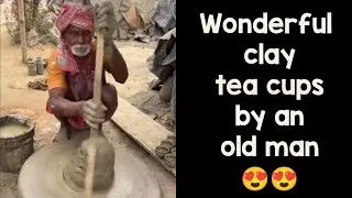 Thumbnail: ClayTeaCupsMaking #Pottery #Traditional #ClayArt #HardWork #Handmade #Heritage #Nature #EcoFriendly