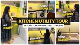 Thumbnail: Kitchen Utility Tour | Mistakes to Avoid + Practical Setup That Actually Works