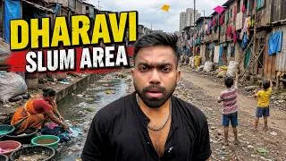 Thumbnail: I Explored Dharavi – Mumbai's Most Famous Slum 😳 | Mumbai Vlog