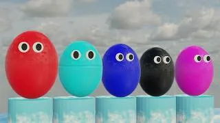 Thumbnail: Color Song | Learn Colors | Kids Song rainbow kids pool Party water waves party