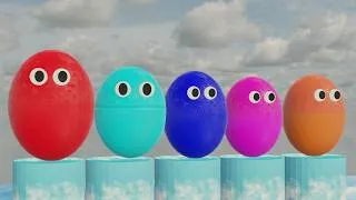Thumbnail: Color Song | Learn Colors | Fun Summer cool bubbles Color Songs for kids