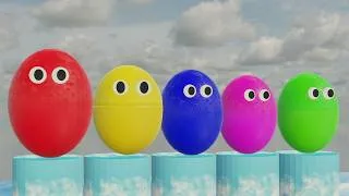 Thumbnail: Color Song | Learn Colors | Kids colorful Rainbow and Rain party for kids