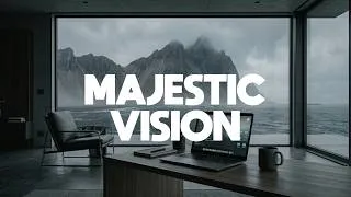 Thumbnail: 🏔️ Mountain Sea Focus | Majestic Deep Work Music for Millionaire Vision & Peak Performance