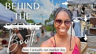 Thumbnail: The side of market day nobody sees: booth management, family teamwork + a FULL vendor tour | Vlog 44