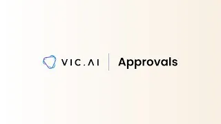 Thumbnail: Vic.ai Approvals | Automated Invoice Approval Workflows