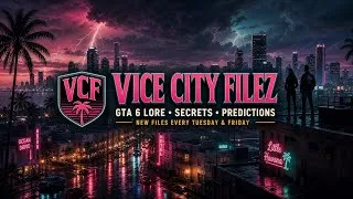 Thumbnail: Welcome to Vice City Filez — GTA 6 Lore, Secrets & Predictions #GTA6 #ViceCity #GTA6Lore