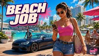 Thumbnail: GTA 6 RADIO – LUCIA’S BEACH JOB | 1H Summer Music for Gaming & Driving