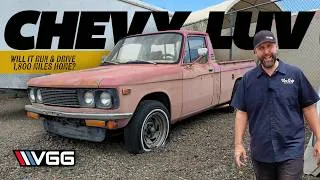 Thumbnail: BUICK Powered Chevy Luv ABANDONED FOR 15 YEARS! Will It RUN AND DRIVE 1,800 Miles Home?