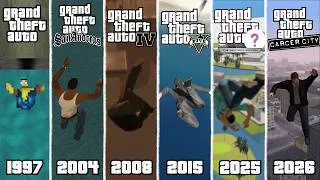 Thumbnail: Diving Into Water From Highest Points: ALL GTA Games Evolution (1997-2026)
