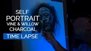 Thumbnail: SELF-PORTRAIT - Vine & Willow CHARCOAL - Time Lapse