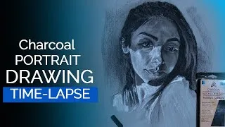 Thumbnail: Portrait DRAWING With Soft CHARCOAL - Time-Lapse