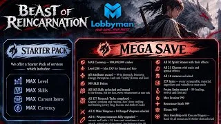Thumbnail: Beast of Reincarnation MEGA SAVE | MAX LEVEL, ALL SKILLS, MAX CURRENCY & MORE!