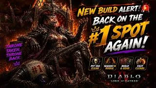 Thumbnail: 🚨 NEW BUILD ALERT! 👑 Back on the #1 Spot Again | Diablo 4 Season 14 Rogue Shadow Imbue
