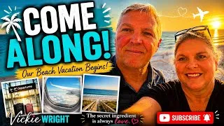 Thumbnail: Come Along on Our Beach Vacation! ✈️ Travel Day Begins