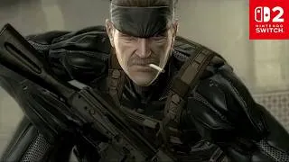 Thumbnail: Metal Gear Solid 4 Switch 2 Gameplay (No Commentary)