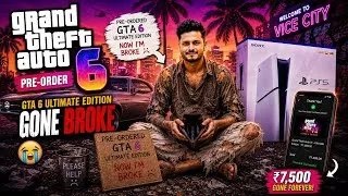 Thumbnail: GTA 6 ke Chakkar Mein ₹7,500 Udd Gaye! Papa Ko Batau!? 😱