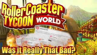 Thumbnail: I Played RollerCoaster Tycoon World...