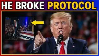 Thumbnail: New York Socialists PANIC As Trump BREAKS Protocol At His OWN Rally