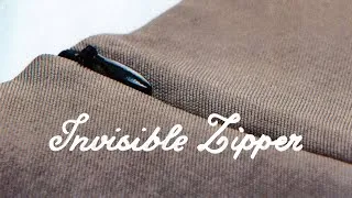 Thumbnail: In Detail: Invisible Zipper