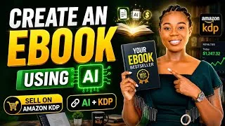 Thumbnail: How to Create an Ebook in 10 Minutes Using AI & Sell on Amazon KDP Like a Pro