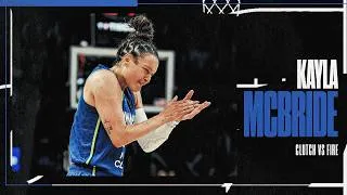 Thumbnail: Kayla McBride steps up late to secure Lynx win