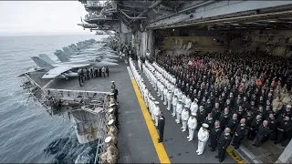 Thumbnail: How 5,000 Sailors EAT, SLEEP and WORK in the Middle of the Ocean on 13B$ Aircraft Carrier