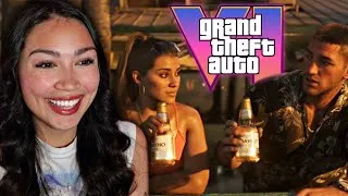 Thumbnail: *GRAND THEFT AUTO VI* Trailer 2 REACTION!!! (First Look and Thoughts 🌴🌇)