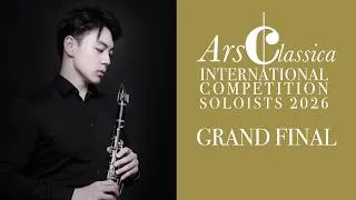 Thumbnail: Kai Kang | ArsClassica Competition 2026 | J. Widmann, Fantasie for Solo Clarinet