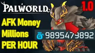Thumbnail: Palworld AFK Money Farm, Millions Per Hour Passively, Other Gold Farms Are Pointless in Palworld 1.0