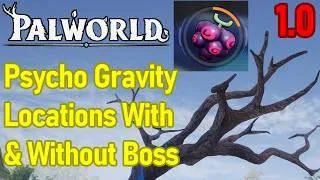 Thumbnail: Palworld Psycho Gravity Location, New 700 Power Dark Skill, How to Get Psycho Gravity Without Boss