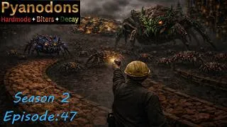 Thumbnail: Factorio's Pyanodons Hard Mode, Biters, Spoilage S2 Ep47: We have Auogs!
